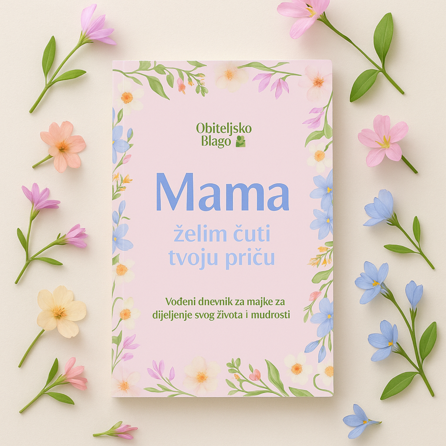 Vođeni dnevnik sjećanja za mamu 🩷 BLACK FRIDAY -50% 🩷