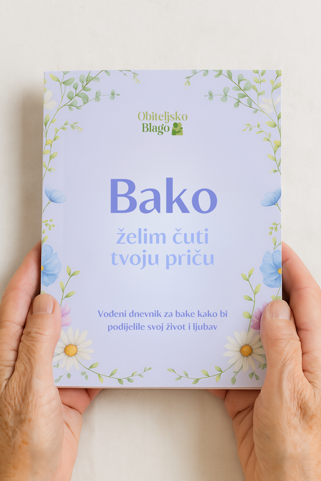 Vođeni dnevnik sjećanja za baku 💜 -50 % ZA DAN OČEVA 💜
