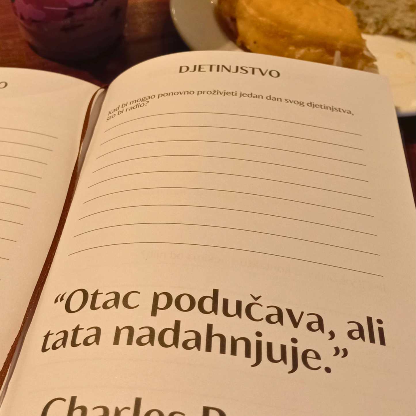 Vođeni dnevnik sjećanja za tatu ⚡ –50 % SAMO DANAS ⚡