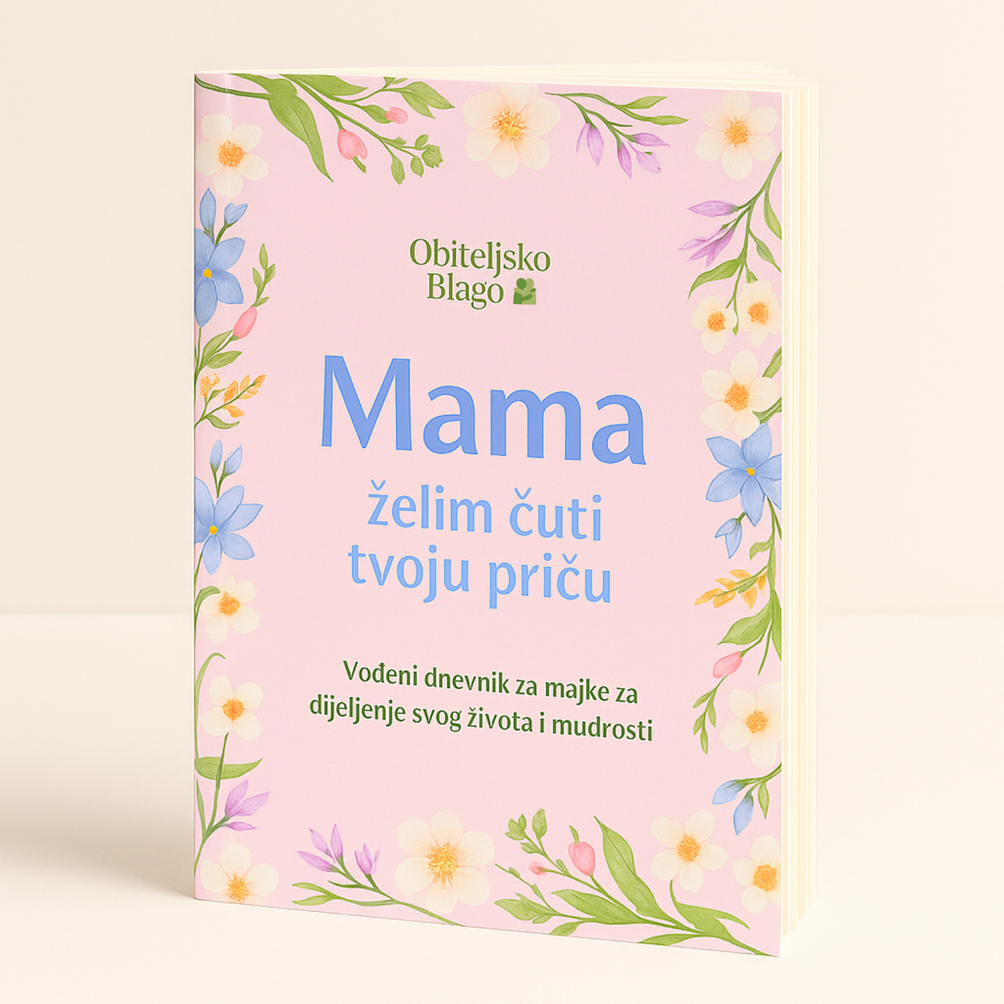 Vođeni dnevnik sjećanja za mamu 🩷 -50 % ZA DAN OČEVA 🩷
