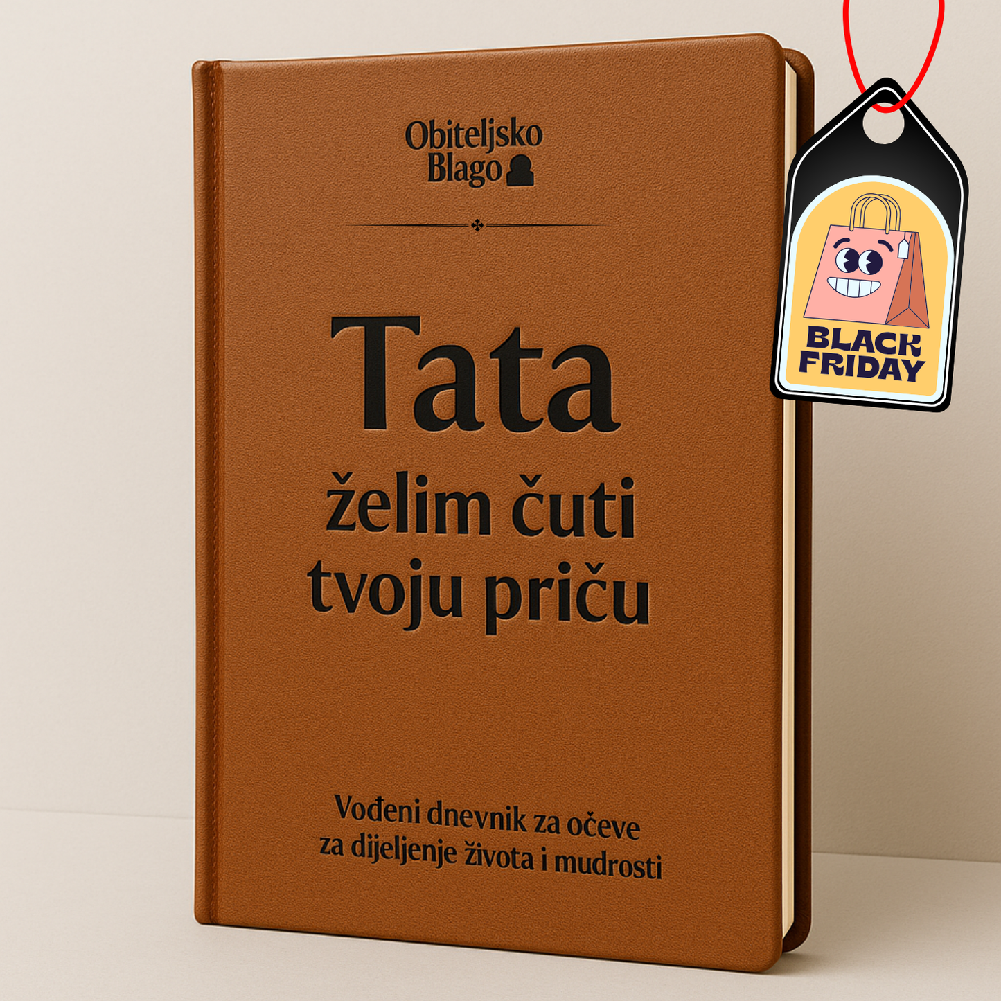 Vođeni dnevnik sjećanja za tatu 🤎 BLACK FRIDAY -50% 🤎
